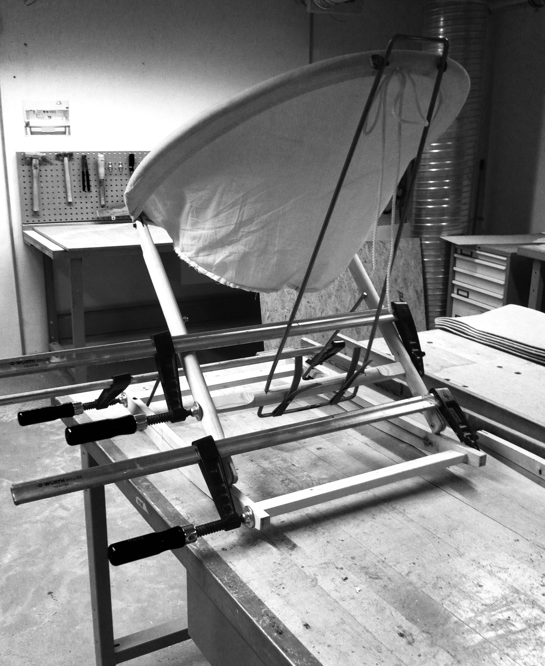 Rocking nest chair prototype 1
